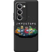 Чорний чохол BoxFace Xiaomi Redmi 15 171 mm Among Us Impostors