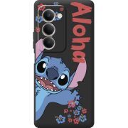 Чорний чохол BoxFace Xiaomi Redmi 15 171 mm Гавайський гість Stich