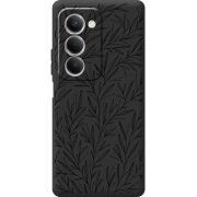 Чорний чохол BoxFace Xiaomi Redmi 15 171 mm Leaves