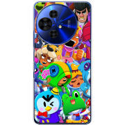 Чохол BoxFace TCL 50 Pro NxtPaper 5G friends brawl stars