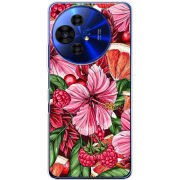 Чохол BoxFace TCL 50 Pro NxtPaper 5G Tropical Flowers