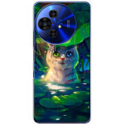 Чохол BoxFace TCL 50 Pro NxtPaper 5G White Tiger Cub