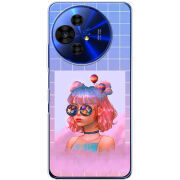 Чохол BoxFace TCL 50 Pro NxtPaper 5G Girl in the Clouds