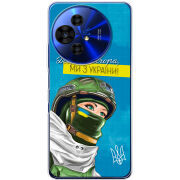 Чохол BoxFace TCL 50 Pro NxtPaper 5G Захисниця з України