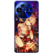 Чохол BoxFace TCL 50 Pro NxtPaper 5G Genshin Ёимия с огоньком