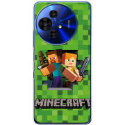 Чохол BoxFace TCL 50 Pro NxtPaper 5G Майнкрафт Стів і Алекс