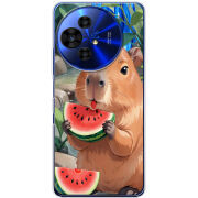 Чохол BoxFace TCL 50 Pro NxtPaper 5G Капібара з кавуном