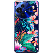 Чохол BoxFace TCL 50 Pro NxtPaper 5G flowers in the tropics