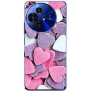 Чохол BoxFace TCL 50 Pro NxtPaper 5G Сердечки