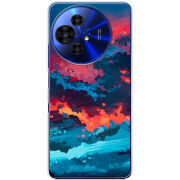 Чохол BoxFace TCL 50 Pro NxtPaper 5G Thunderclouds