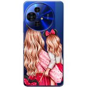 Прозорий чохол BoxFace TCL 50 Pro NxtPaper 5G Mouse Girls