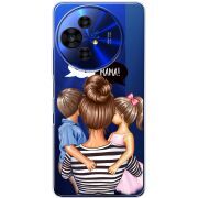 Прозорий чохол BoxFace TCL 50 Pro NxtPaper 5G Super Mama