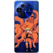 Прозорий чохол BoxFace TCL 50 Pro NxtPaper 5G Naruto and Kurama