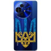 Прозорий чохол BoxFace TCL 50 Pro NxtPaper 5G Gold Trident