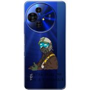 Прозорий чохол BoxFace TCL 50 Pro NxtPaper 5G Привид Києва