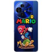 Прозорий чохол BoxFace TCL 50 Pro NxtPaper 5G Super Mario