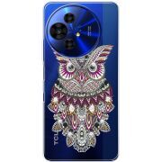 Чохол зі стразами TCL 50 Pro NxtPaper 5G Owl