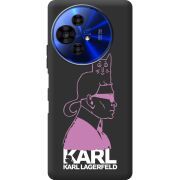 Чорний чохол BoxFace TCL 50 Pro NxtPaper 5G Pink Karl