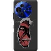 Чорний чохол BoxFace TCL 50 Pro NxtPaper 5G Нападение на Титана