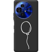 Чорний чохол BoxFace TCL 50 Pro NxtPaper 5G Balloon