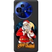 Чорний чохол BoxFace TCL 50 Pro NxtPaper 5G Cool Santa