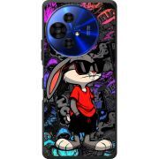 Чорний чохол BoxFace TCL 50 Pro NxtPaper 5G Малий вухань