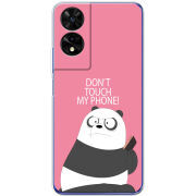 Чохол BoxFace TCL 505 Dont Touch My Phone Panda