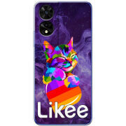 Чохол BoxFace TCL 505 Likee Cat