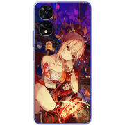 Чохол BoxFace TCL 505 Genshin Ёимия с огоньком