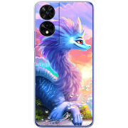 Чохол BoxFace TCL 505 Дракон Сісу