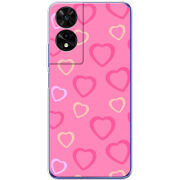 Чохол BoxFace TCL 505 Sugar Hearts