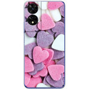 Чохол BoxFace TCL 505 Сердечки