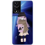 Прозорий чохол BoxFace TCL 505 Winter Morning Girl