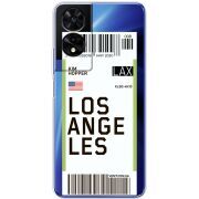 Прозорий чохол BoxFace TCL 505 Ticket Los Angeles