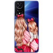 Прозорий чохол BoxFace TCL 505 Mouse Girls