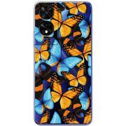 Прозорий чохол BoxFace TCL 505 Butterfly Morpho