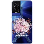 Чохол зі стразами TCL 505 Eiffel Tower