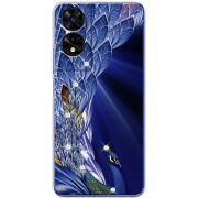 Чохол зі стразами TCL 505 Peafowl