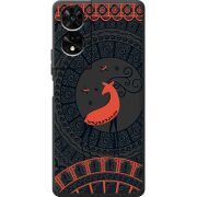 Чорний чохол BoxFace TCL 505 Ornament