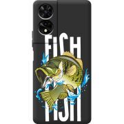 Чорний чохол BoxFace TCL 505 Fish