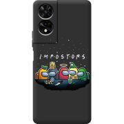 Чорний чохол BoxFace TCL 505 Among Us Impostors