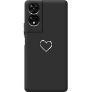 Чорний чохол BoxFace TCL 505 My Heart