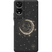 Чорний чохол BoxFace TCL 505 Moon