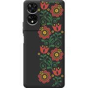 Чорний чохол BoxFace TCL 505 Ethno