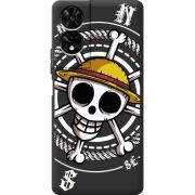 Чорний чохол BoxFace TCL 505 One Piece Компас