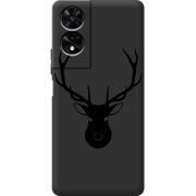Чорний чохол BoxFace TCL 505 Deer