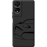 Чорний чохол BoxFace TCL 505 Sportcar