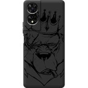 Чорний чохол BoxFace TCL 505 Bear King