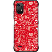 Чохол BoxFace Umidigi Bison X20 Happy Valentines