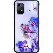Чохол BoxFace Umidigi Bison X20 Orchids and Butterflies